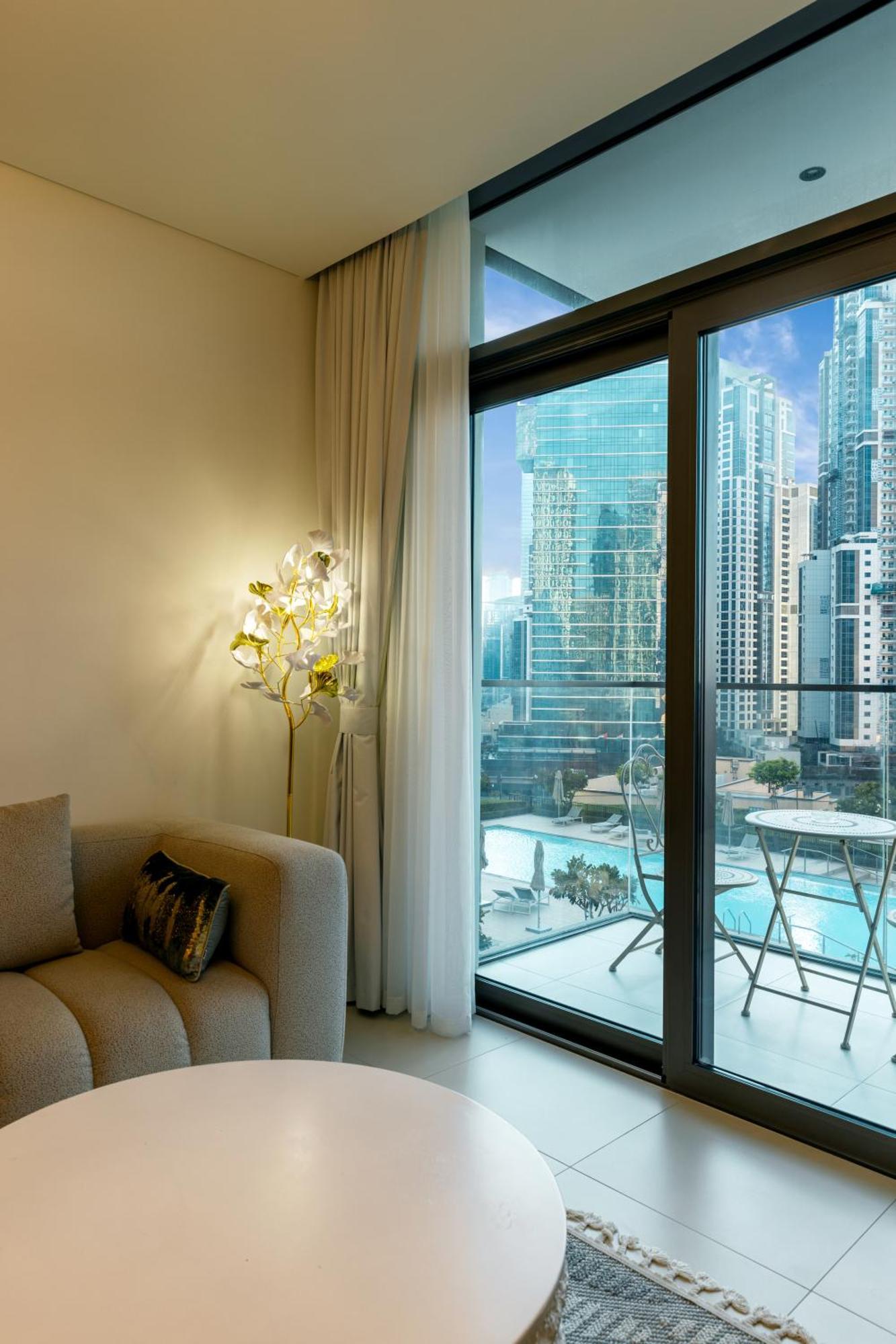 شقة Downtown Luxury By Mall & Burj Khalifa *